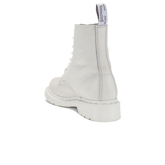 Dr. Martens 1460 Pascal Mono Boot in Optical White size: 5 - Picture 2 of 4